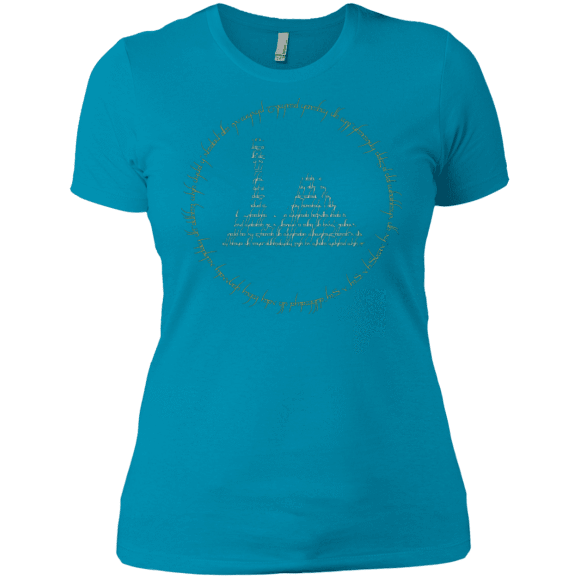 T-Shirts Turquoise / X-Small Ring Women's Premium T-Shirt