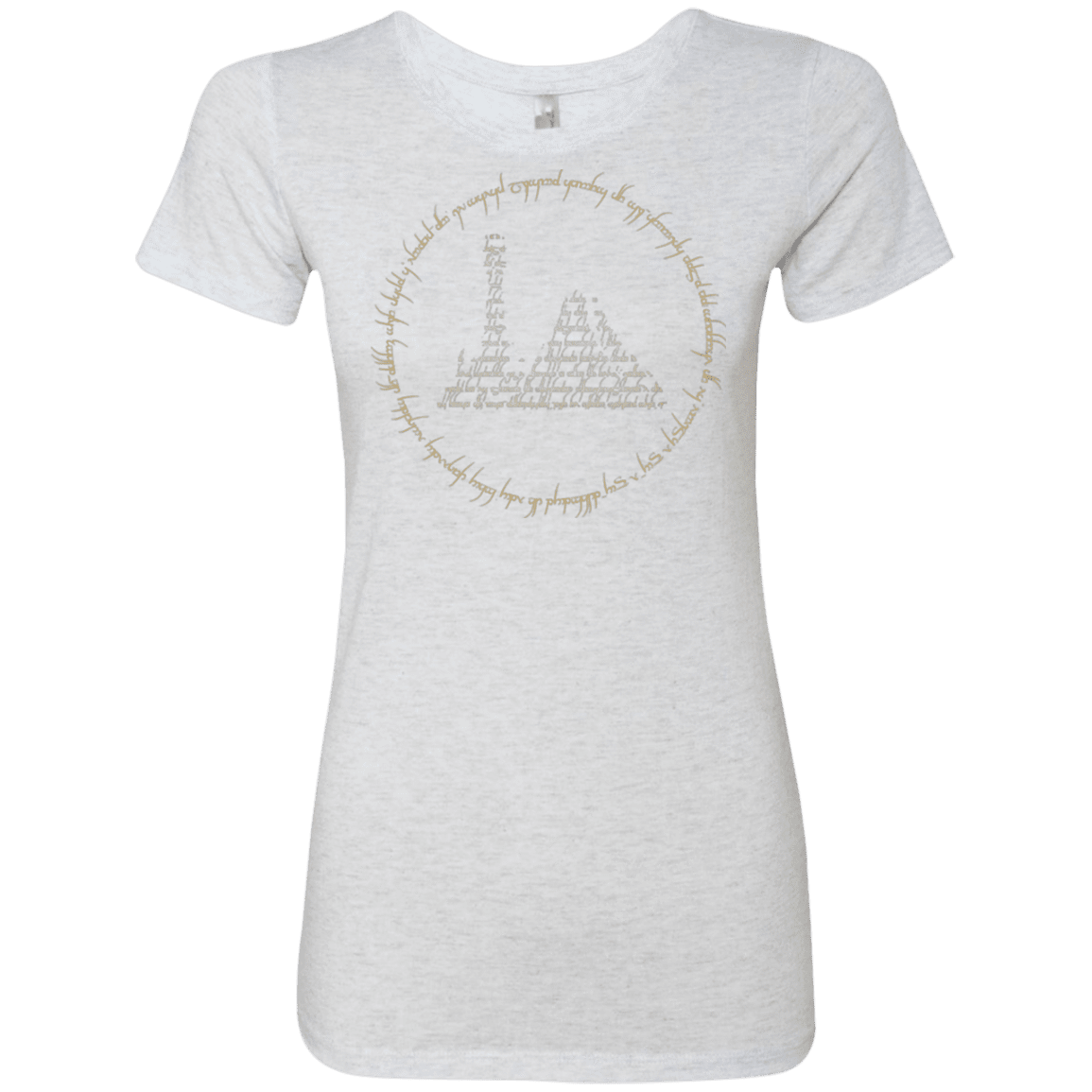 T-Shirts Heather White / Small Ring Women's Triblend T-Shirt