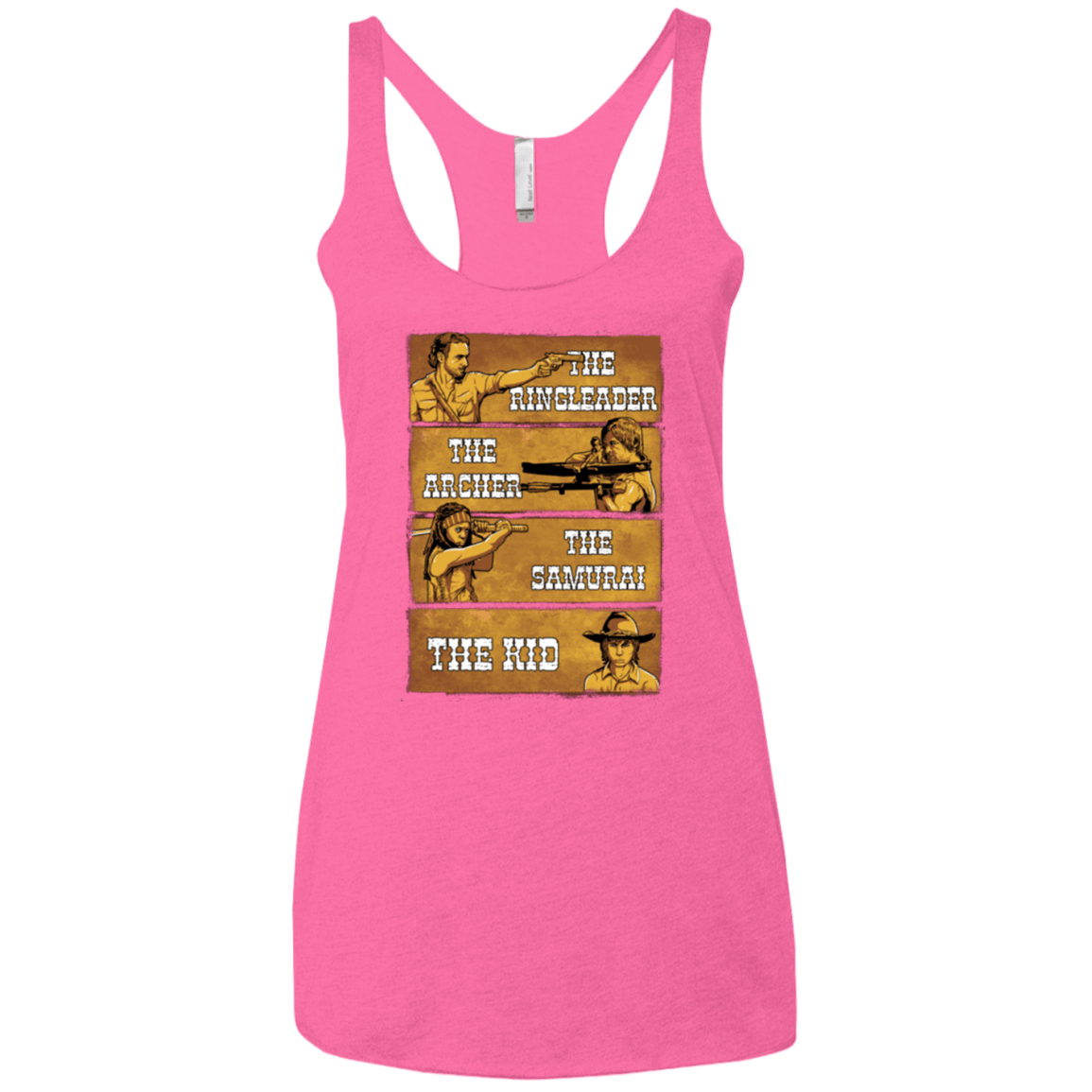T-Shirts Vintage Pink / X-Small Ringleader Women's Triblend Racerback Tank
