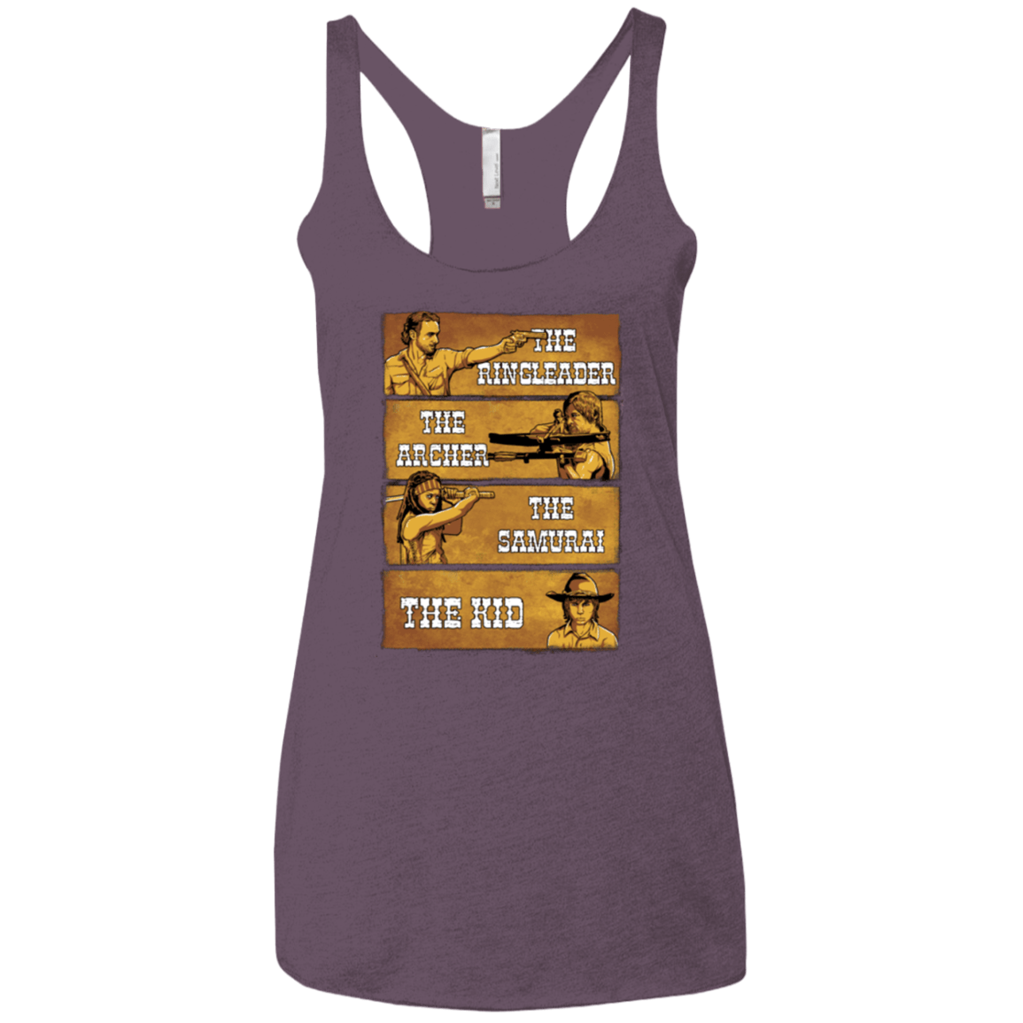 T-Shirts Vintage Purple / X-Small Ringleader Women's Triblend Racerback Tank