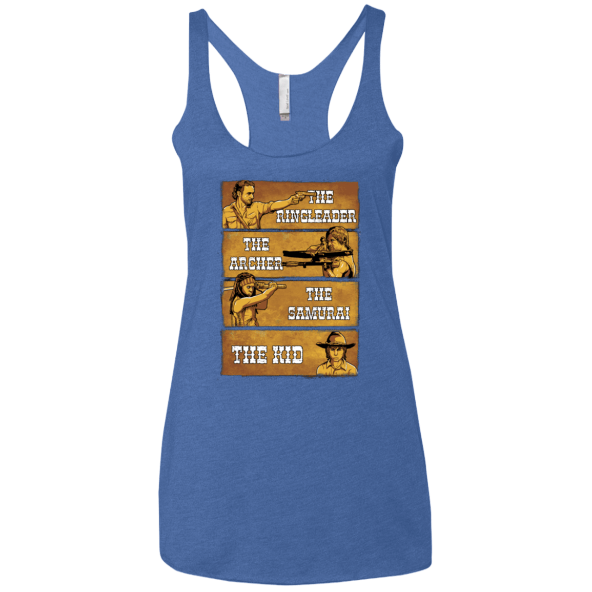 T-Shirts Vintage Royal / X-Small Ringleader Women's Triblend Racerback Tank