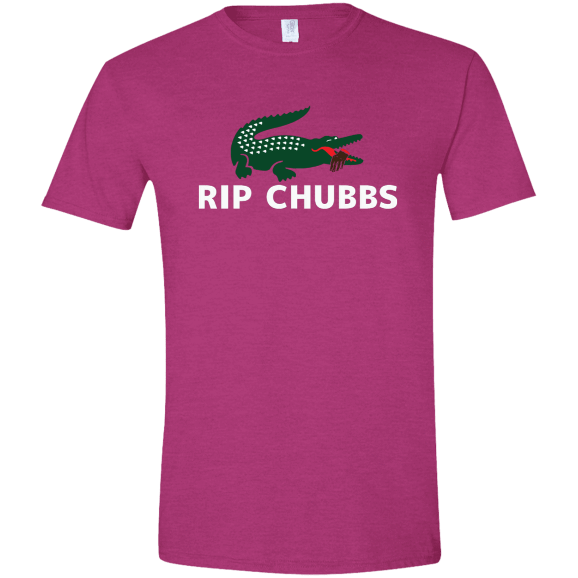 T-Shirts Antique Heliconia / S RIP Chubbs Men's Semi-Fitted Softstyle