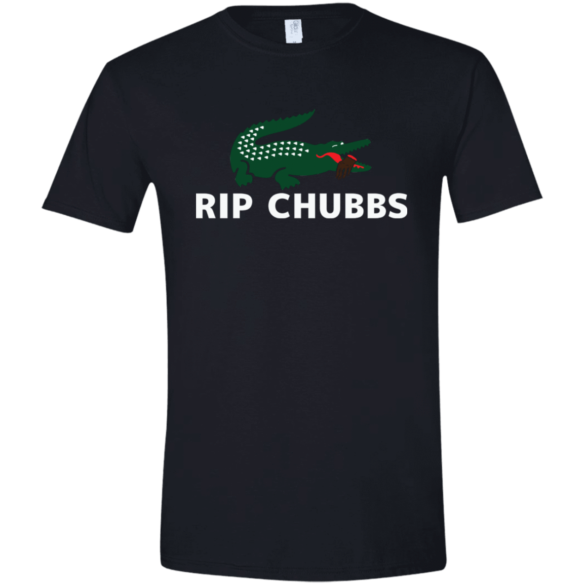 T-Shirts Black / X-Small RIP Chubbs Men's Semi-Fitted Softstyle