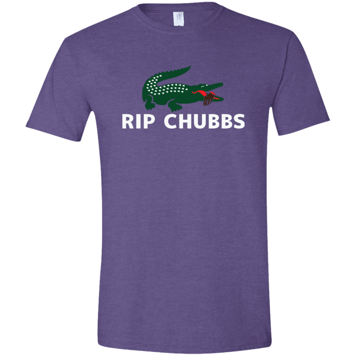 T-Shirts Heather Purple / S RIP Chubbs Men's Semi-Fitted Softstyle