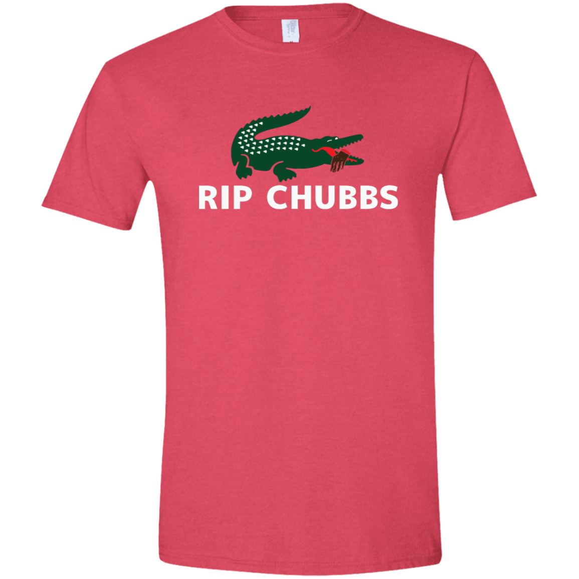 T-Shirts Heather Red / S RIP Chubbs Men's Semi-Fitted Softstyle