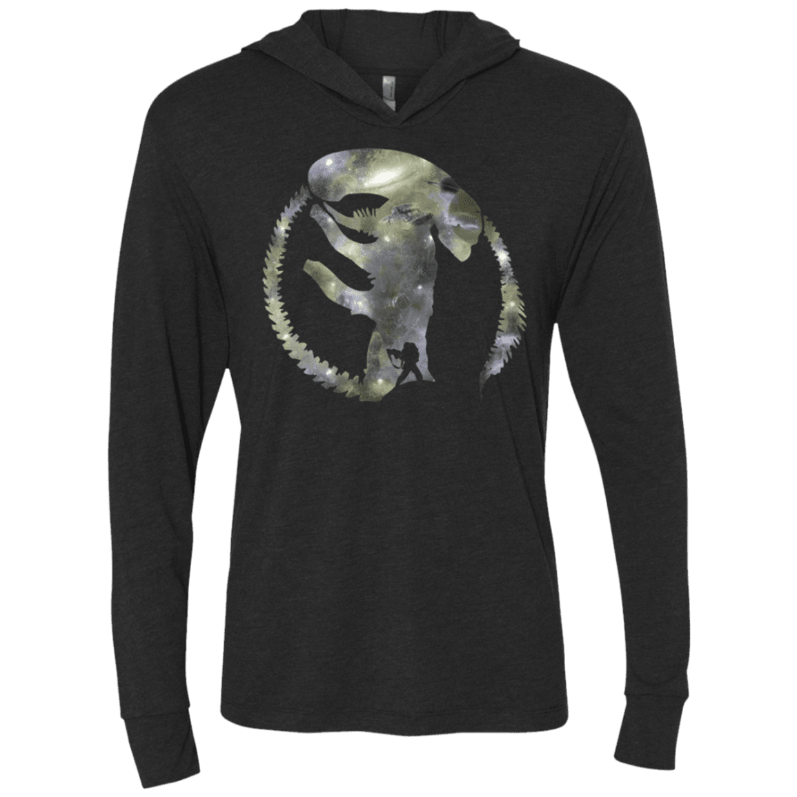 T-Shirts Vintage Black / X-Small Ripley's Hunt Triblend Long Sleeve Hoodie Tee