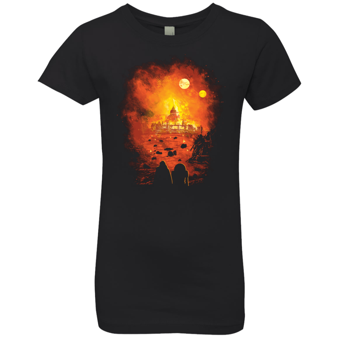 T-Shirts Black / YXS Rise From The Ashes Girls Premium T-Shirt