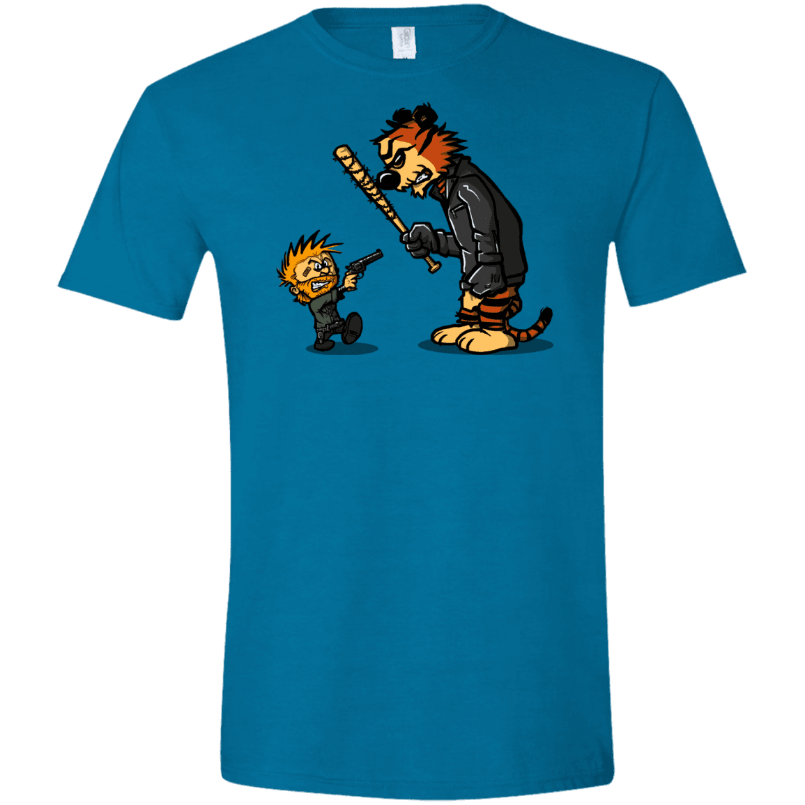 T-Shirts Antique Sapphire / S RiseUp Men's Semi-Fitted Softstyle