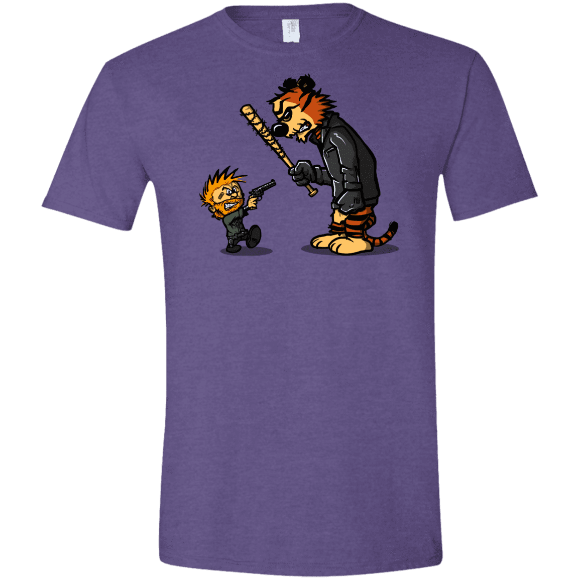 T-Shirts Heather Purple / S RiseUp Men's Semi-Fitted Softstyle