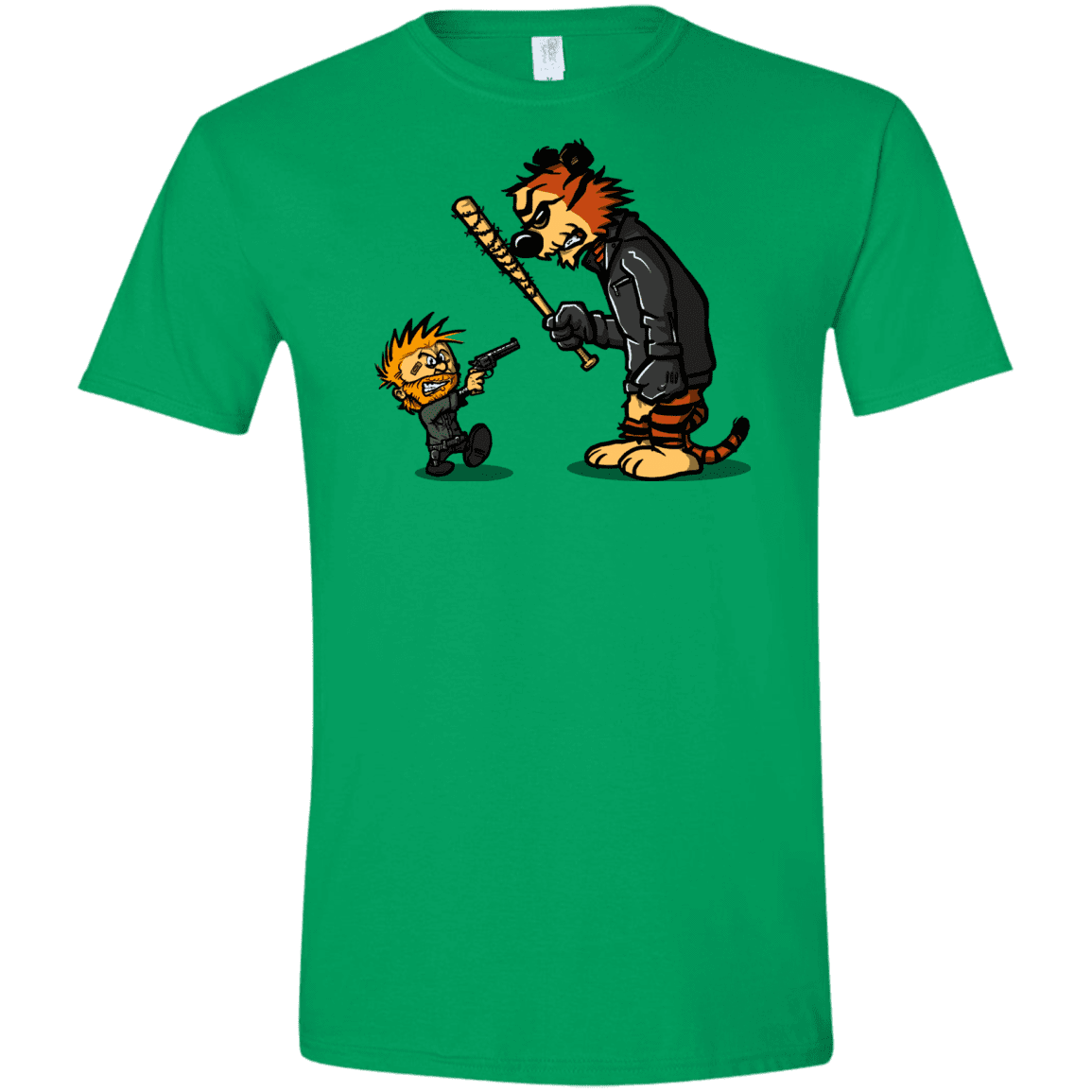 T-Shirts Irish Green / S RiseUp Men's Semi-Fitted Softstyle