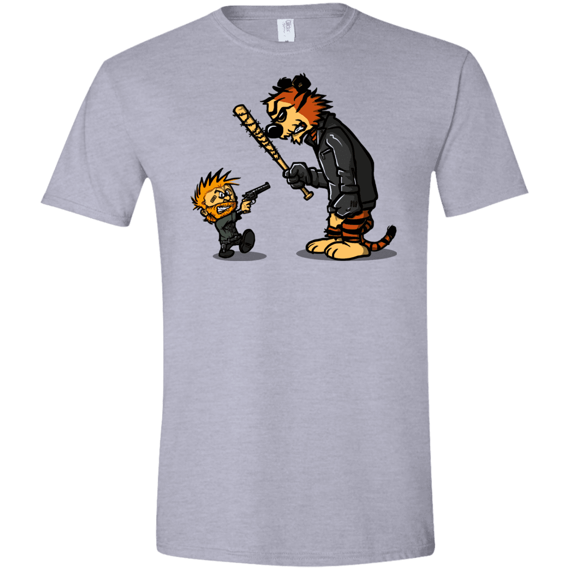 T-Shirts Sport Grey / X-Small RiseUp Men's Semi-Fitted Softstyle