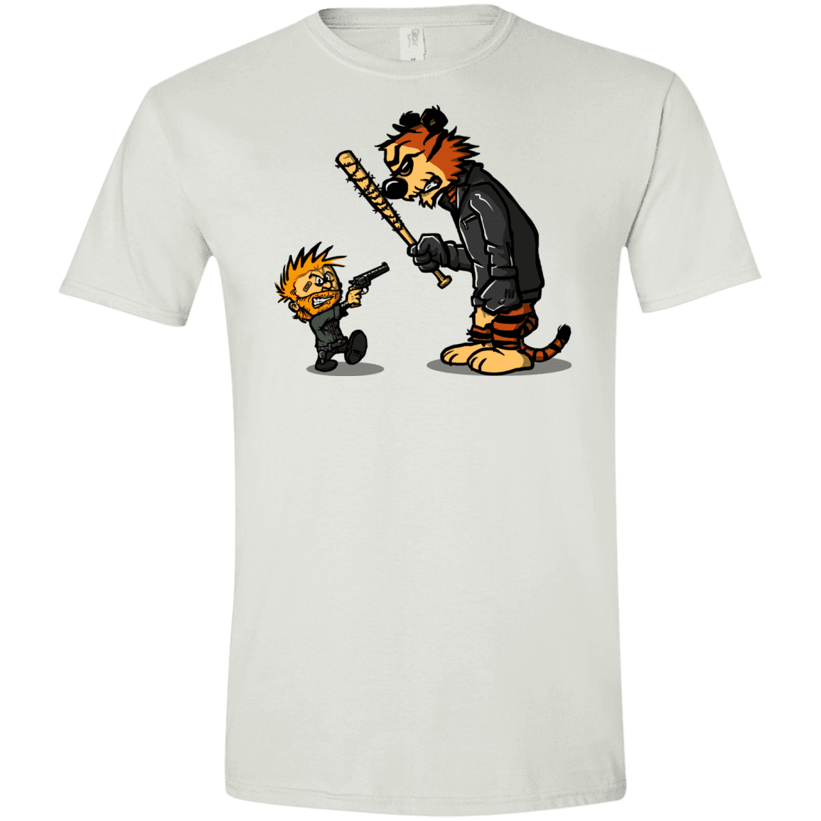 T-Shirts White / X-Small RiseUp Men's Semi-Fitted Softstyle