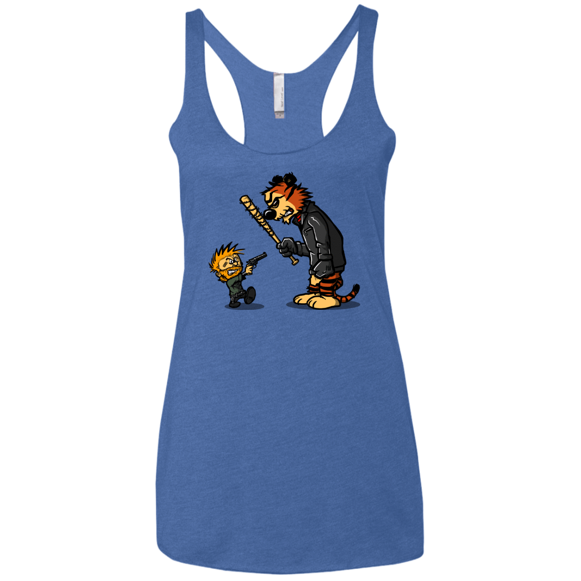 T-Shirts Vintage Royal / X-Small RiseUp Women's Triblend Racerback Tank