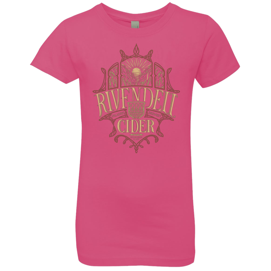 T-Shirts Hot Pink / YXS Rivendell Cider Girls Premium T-Shirt