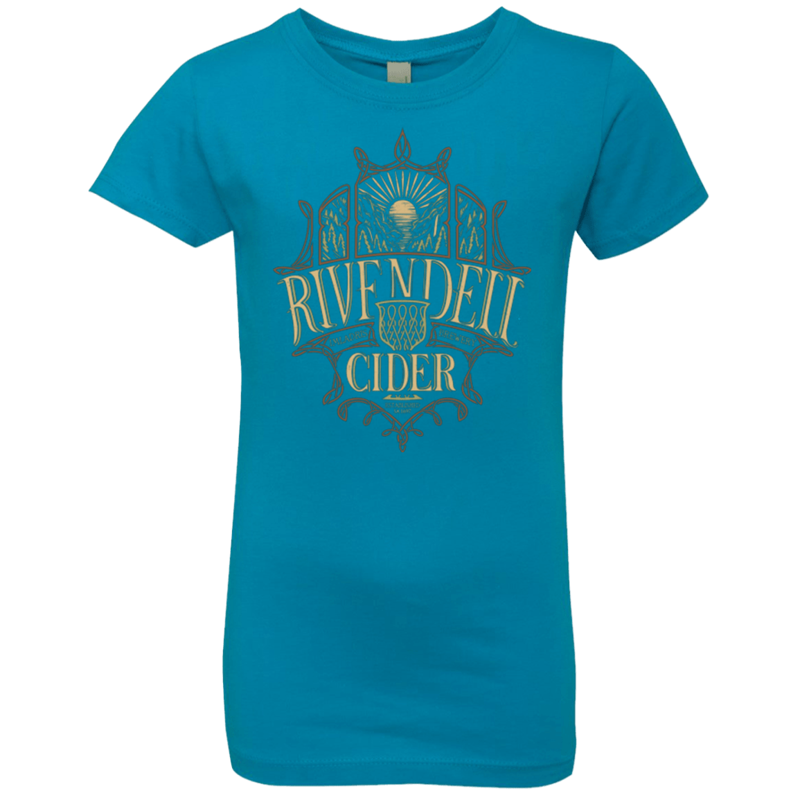 T-Shirts Turquoise / YXS Rivendell Cider Girls Premium T-Shirt