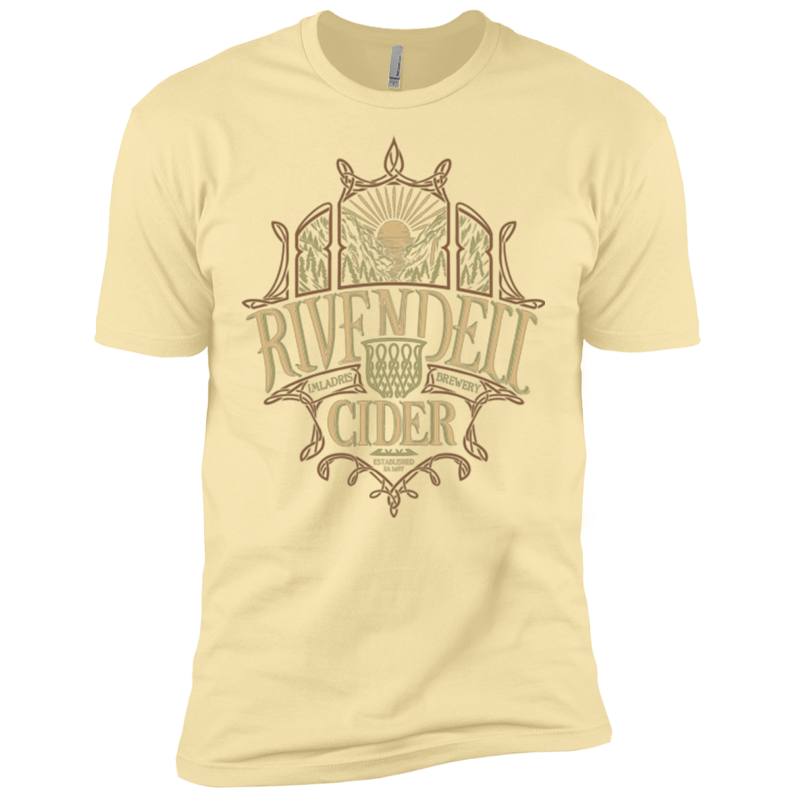 T-Shirts Banana Cream / X-Small Rivendell Cider Men's Premium T-Shirt
