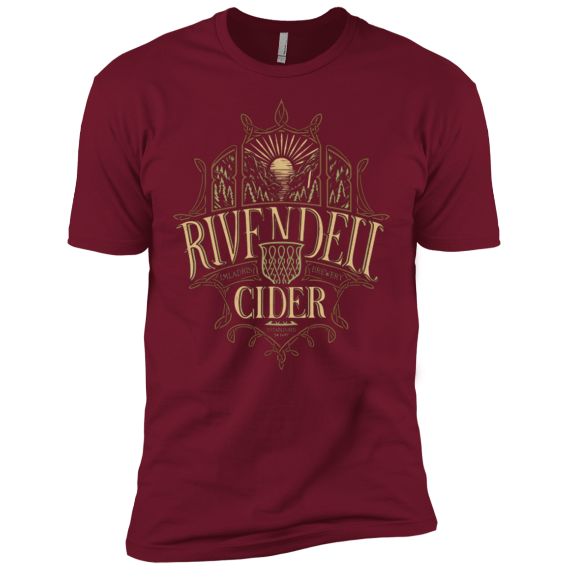 T-Shirts Cardinal / X-Small Rivendell Cider Men's Premium T-Shirt