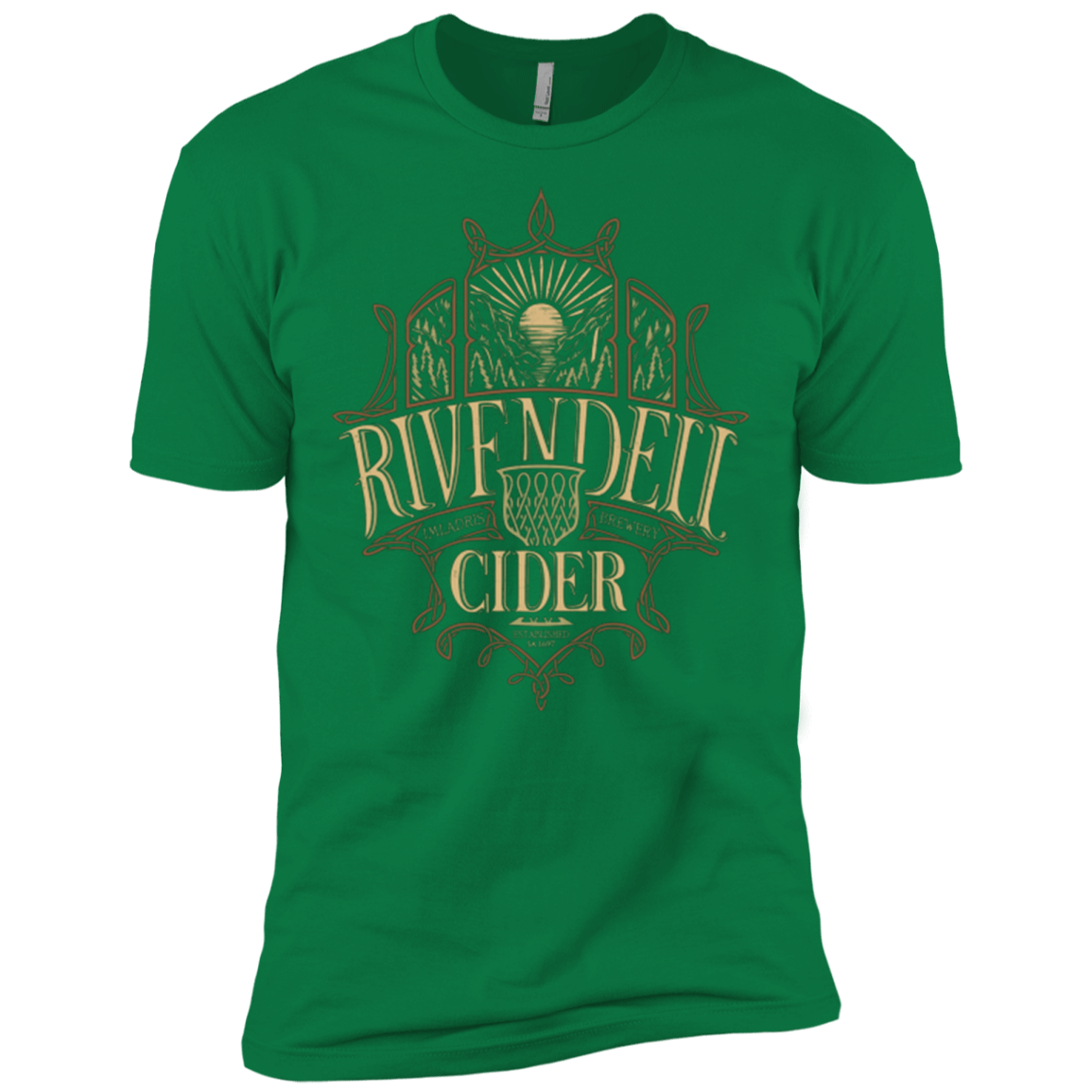 T-Shirts Kelly Green / X-Small Rivendell Cider Men's Premium T-Shirt