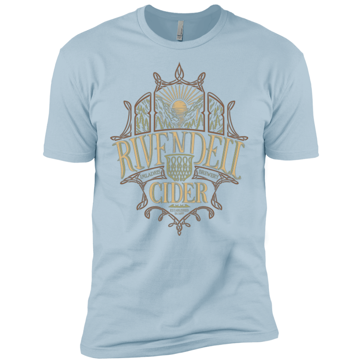 T-Shirts Light Blue / X-Small Rivendell Cider Men's Premium T-Shirt
