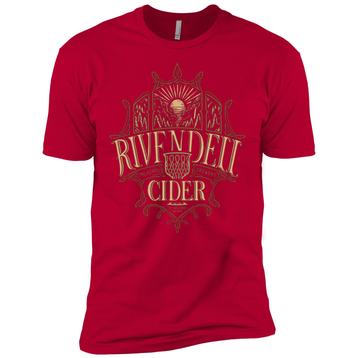 T-Shirts Red / X-Small Rivendell Cider Men's Premium T-Shirt