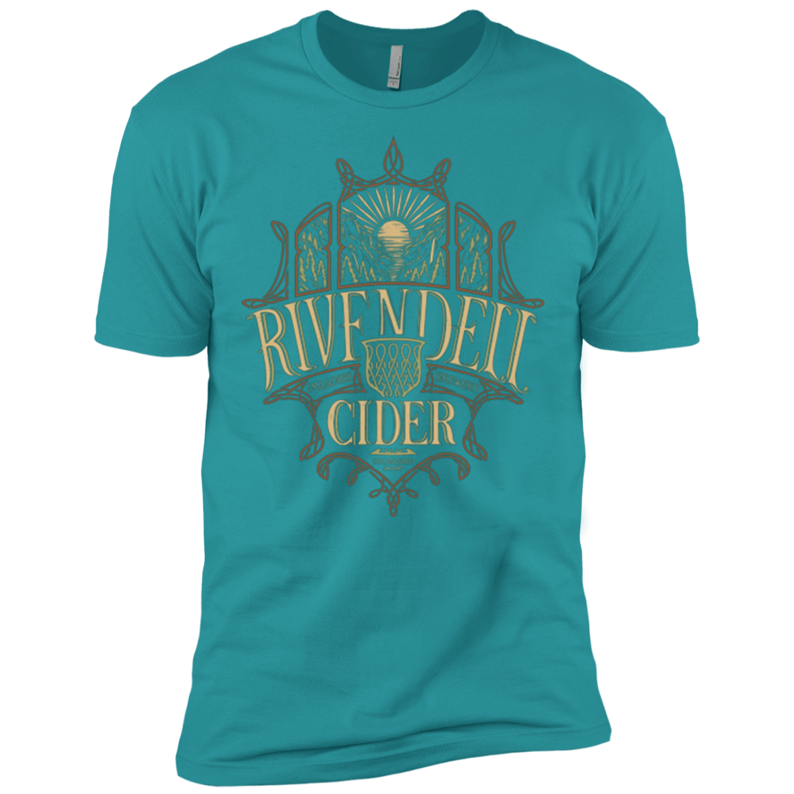 T-Shirts Tahiti Blue / X-Small Rivendell Cider Men's Premium T-Shirt