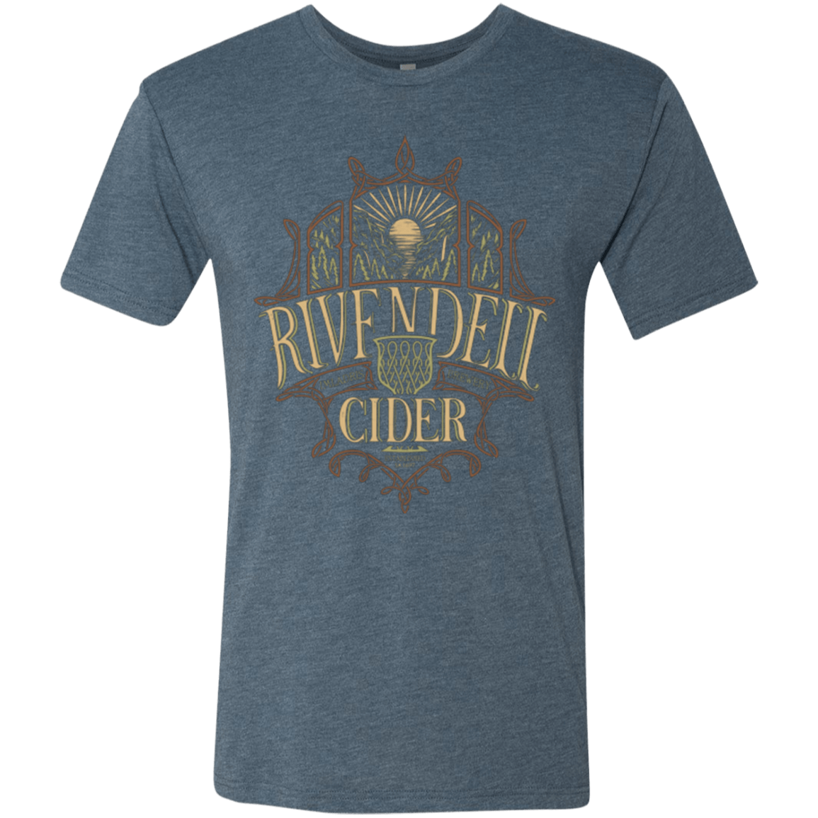 T-Shirts Indigo / Small Rivendell Cider Men's Triblend T-Shirt