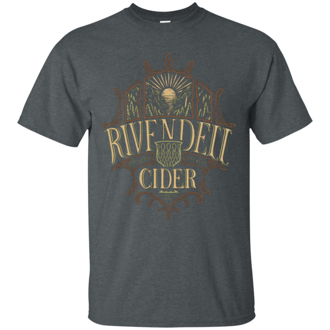 T-Shirts Dark Heather / Small Rivendell Cider T-Shirt