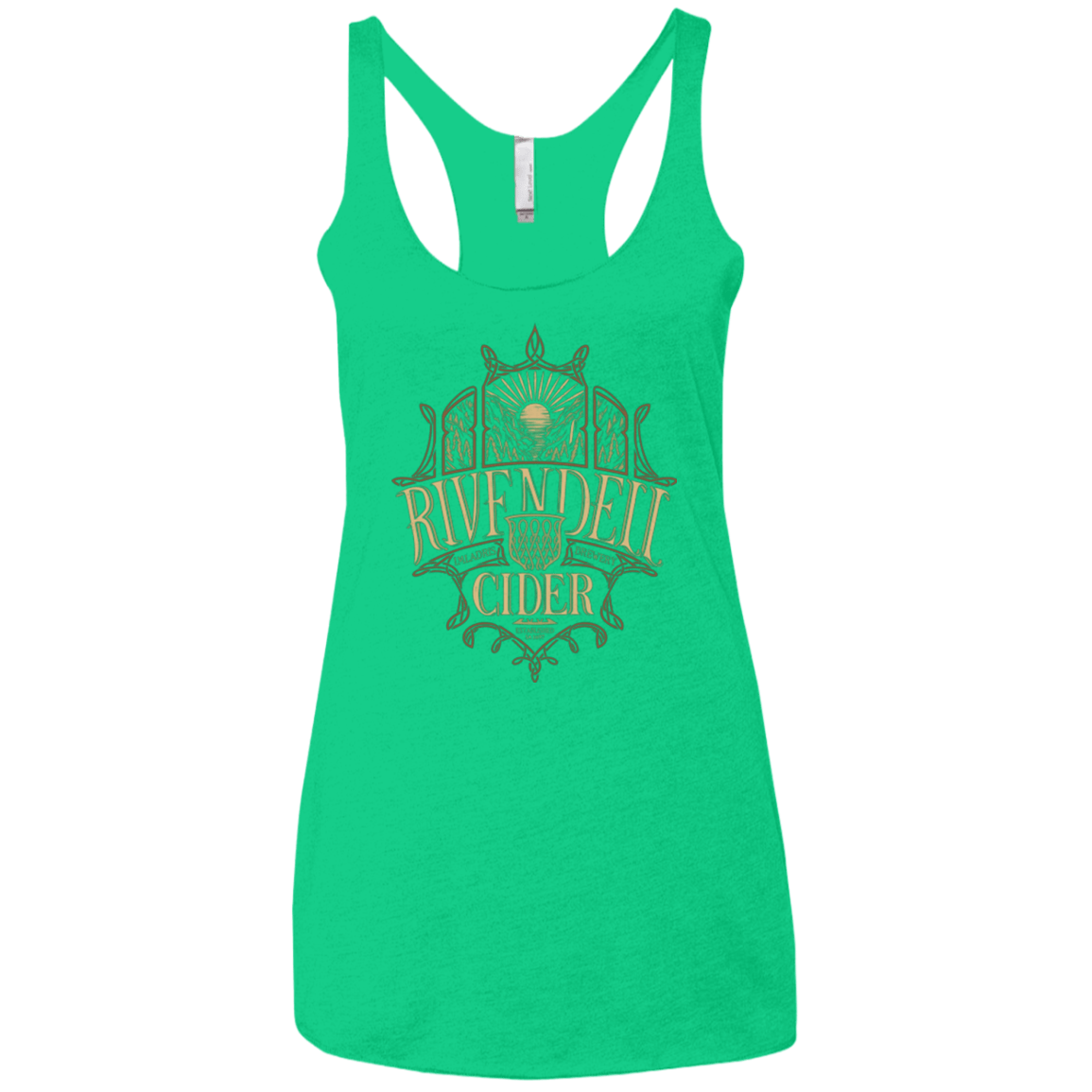T-Shirts Envy / X-Small Rivendell Cider Women's Triblend Racerback Tank