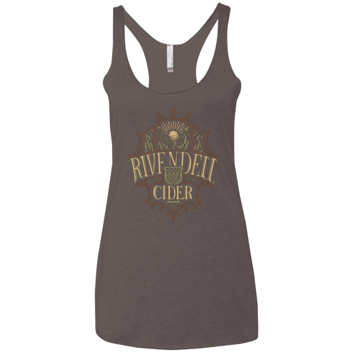 T-Shirts Macchiato / X-Small Rivendell Cider Women's Triblend Racerback Tank