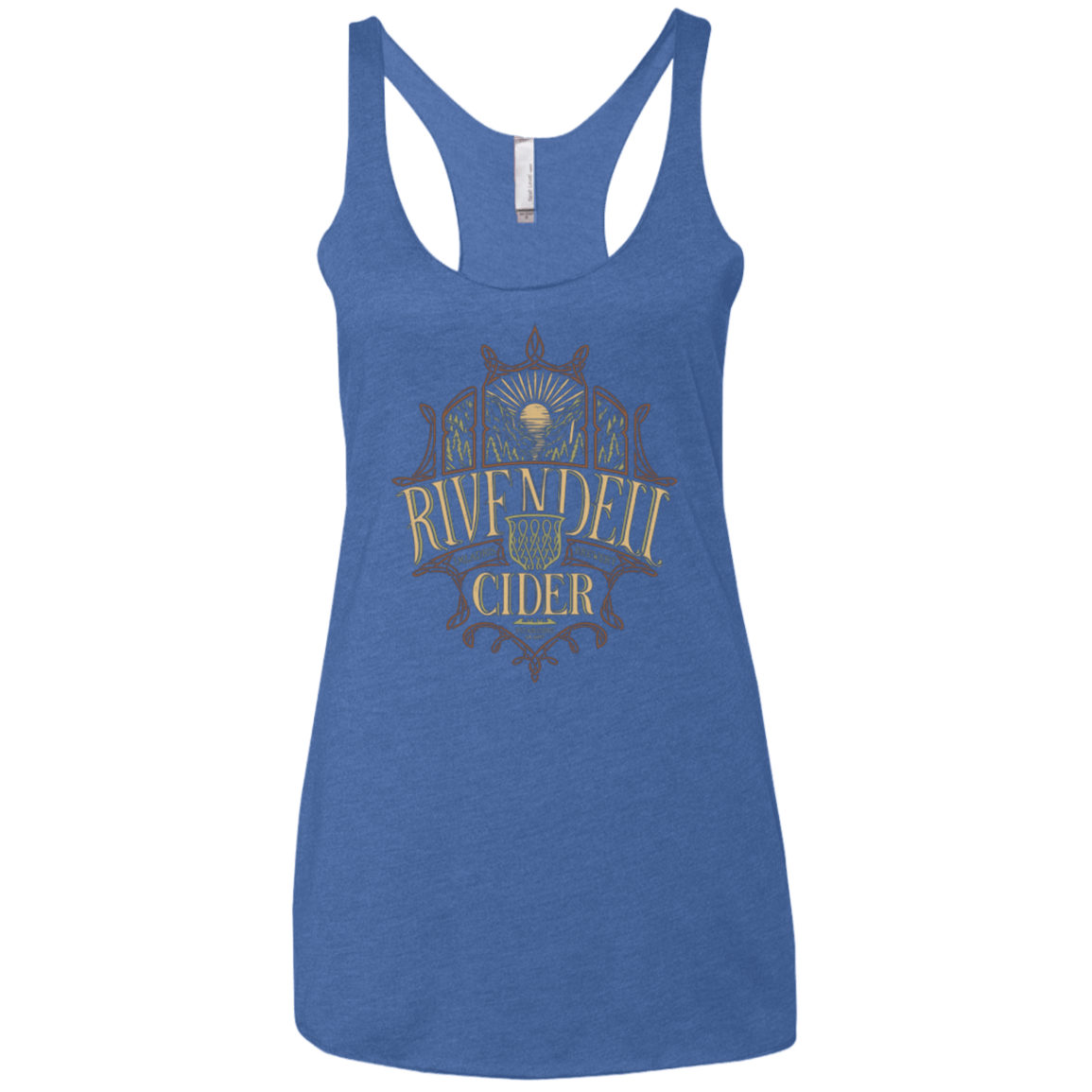 T-Shirts Vintage Royal / X-Small Rivendell Cider Women's Triblend Racerback Tank