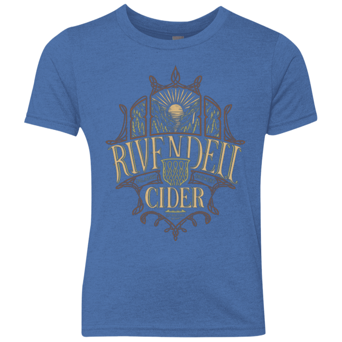T-Shirts Vintage Royal / YXS Rivendell Cider Youth Triblend T-Shirt
