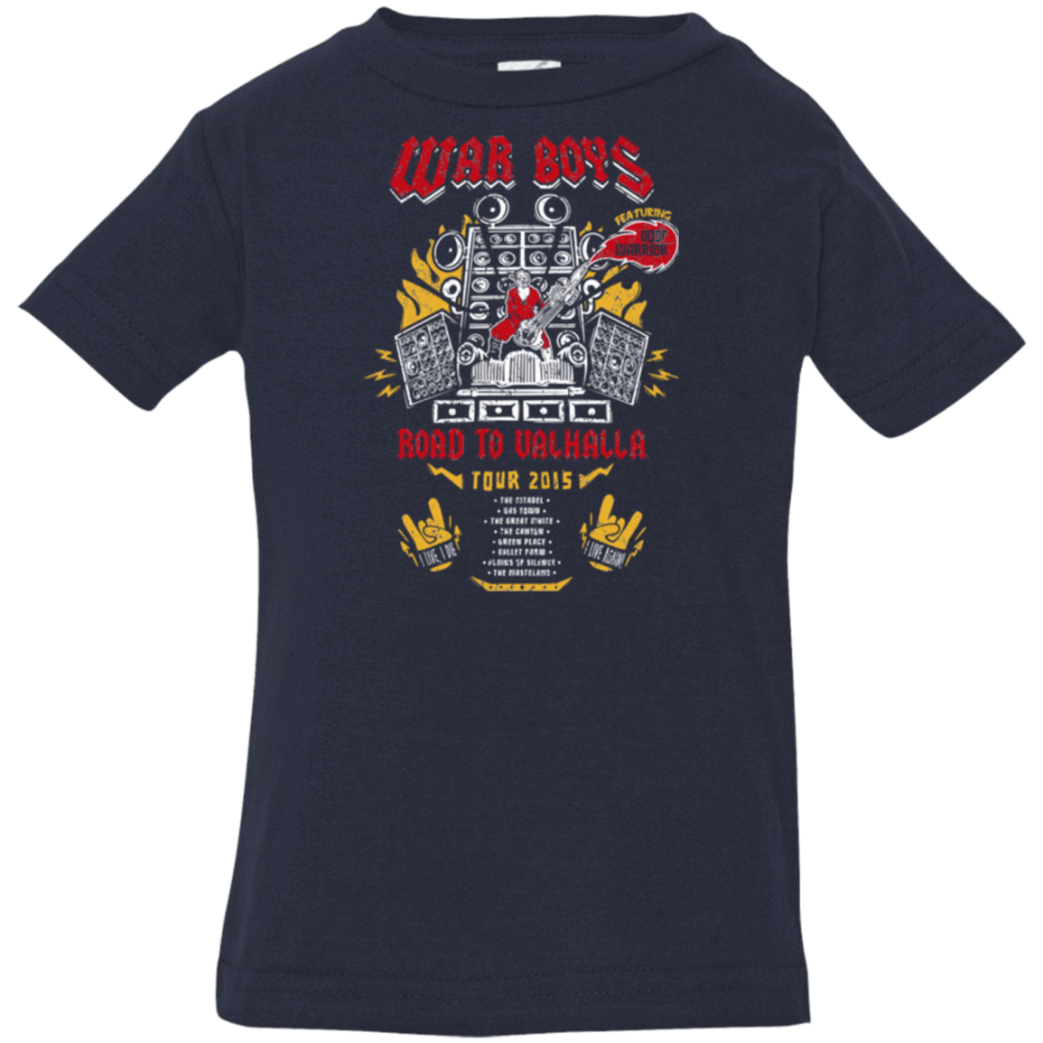 T-Shirts Navy / 6 Months Road to Valhalla Tour Infant Premium T-Shirt