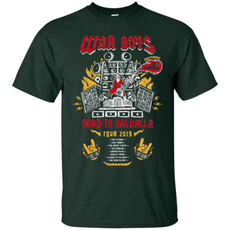 T-Shirts Forest Green / Small Road to Valhalla Tour T-Shirt