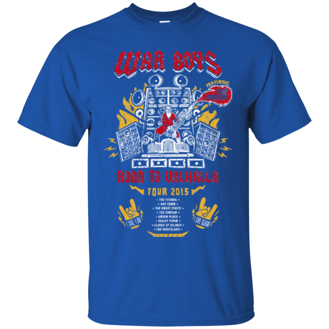T-Shirts Royal / Small Road to Valhalla Tour T-Shirt