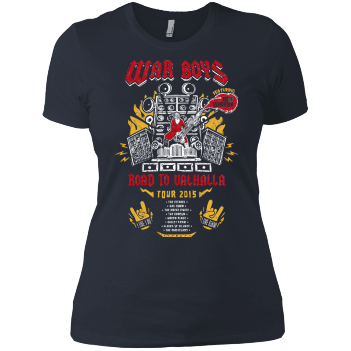 T-Shirts Indigo / X-Small Road to Valhalla Tour Women's Premium T-Shirt