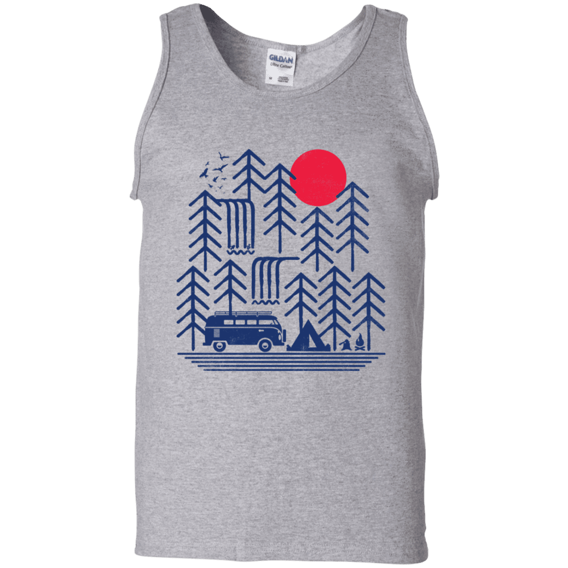 T-Shirts Sport Grey / S Road Trip Days Men's Tank Top