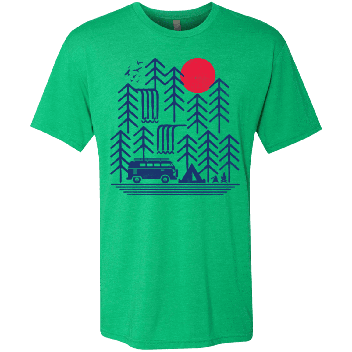 T-Shirts Envy / S Road Trip Days Men's Triblend T-Shirt