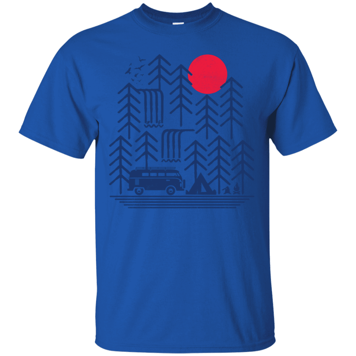 T-Shirts Royal / S Road Trip Days T-Shirt