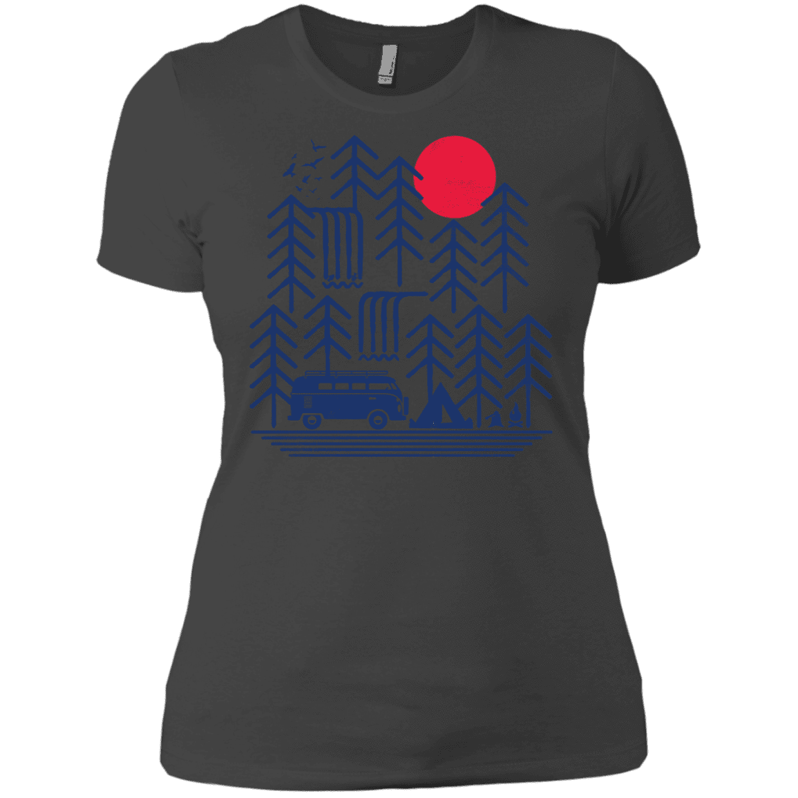 T-Shirts Heavy Metal / X-Small Road Trip Days Women's Premium T-Shirt