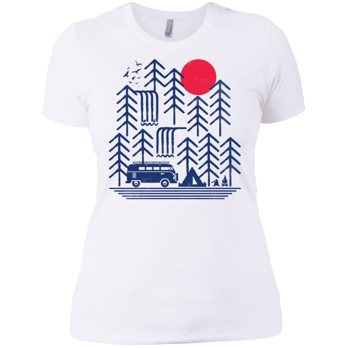 T-Shirts White / X-Small Road Trip Days Women's Premium T-Shirt
