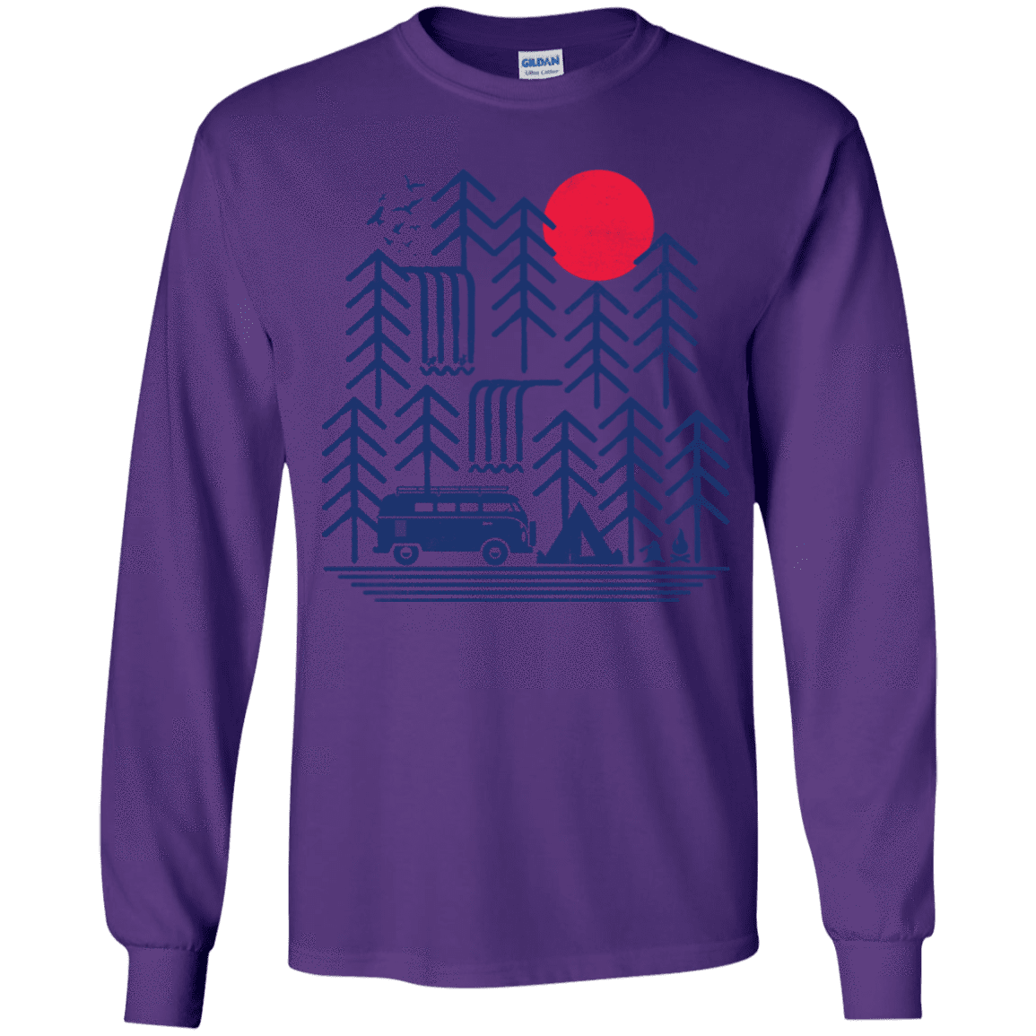 T-Shirts Purple / YS Road Trip Days Youth Long Sleeve T-Shirt