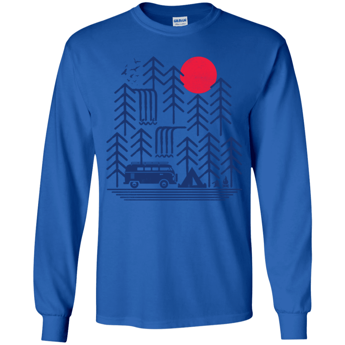T-Shirts Royal / YS Road Trip Days Youth Long Sleeve T-Shirt