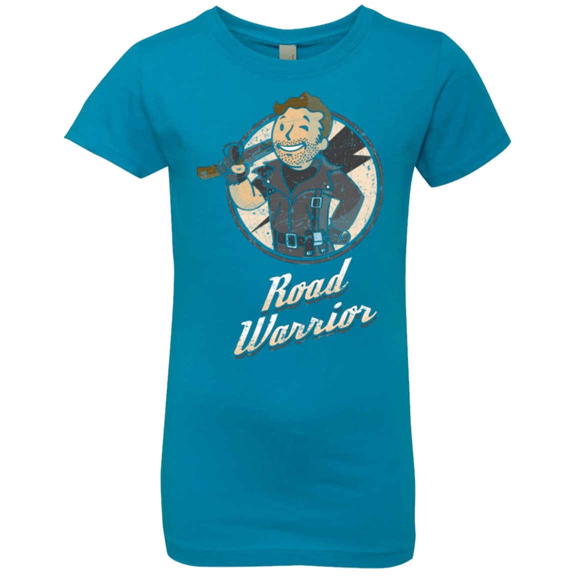 T-Shirts Turquoise / YXS Road Warrior Girls Premium T-Shirt