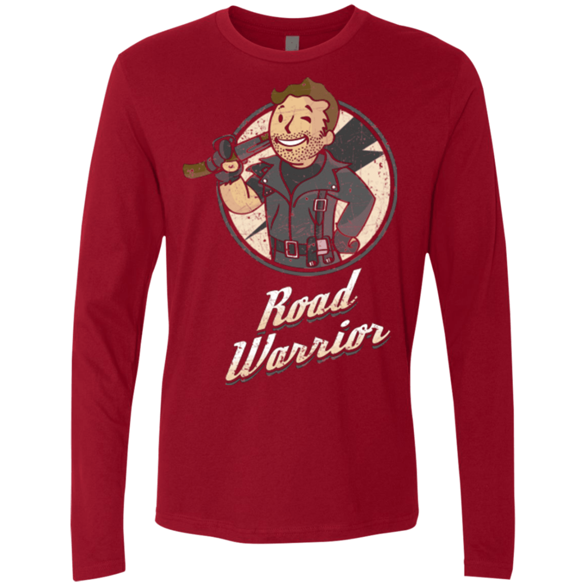 T-Shirts Cardinal / Small Road Warrior Men's Premium Long Sleeve