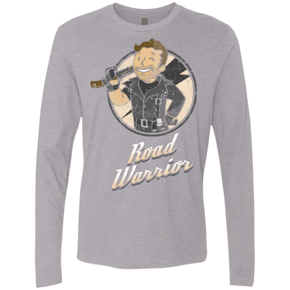 T-Shirts Heather Grey / Small Road Warrior Men's Premium Long Sleeve
