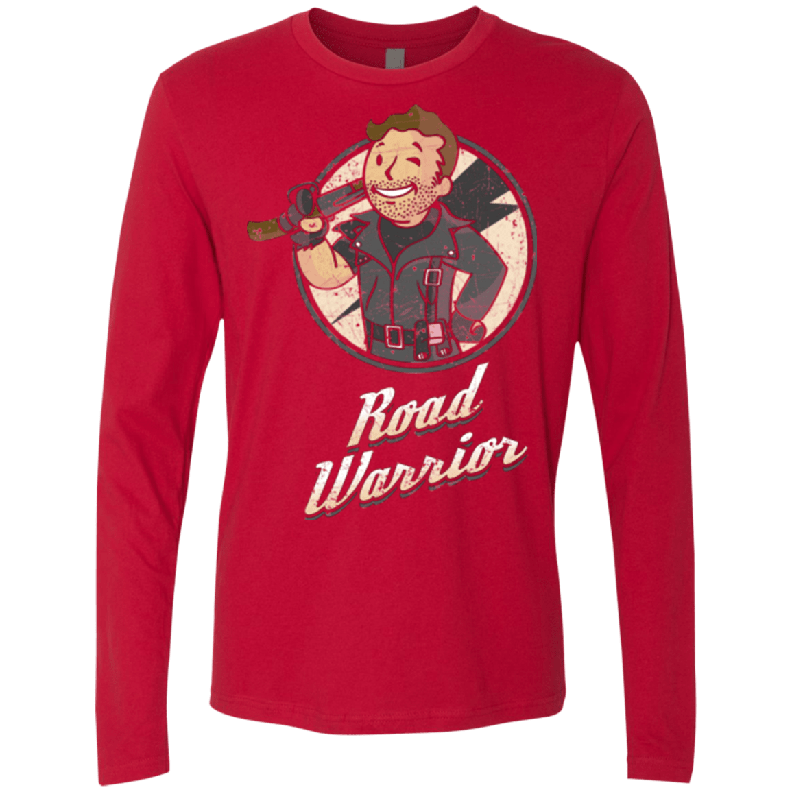 T-Shirts Red / Small Road Warrior Men's Premium Long Sleeve