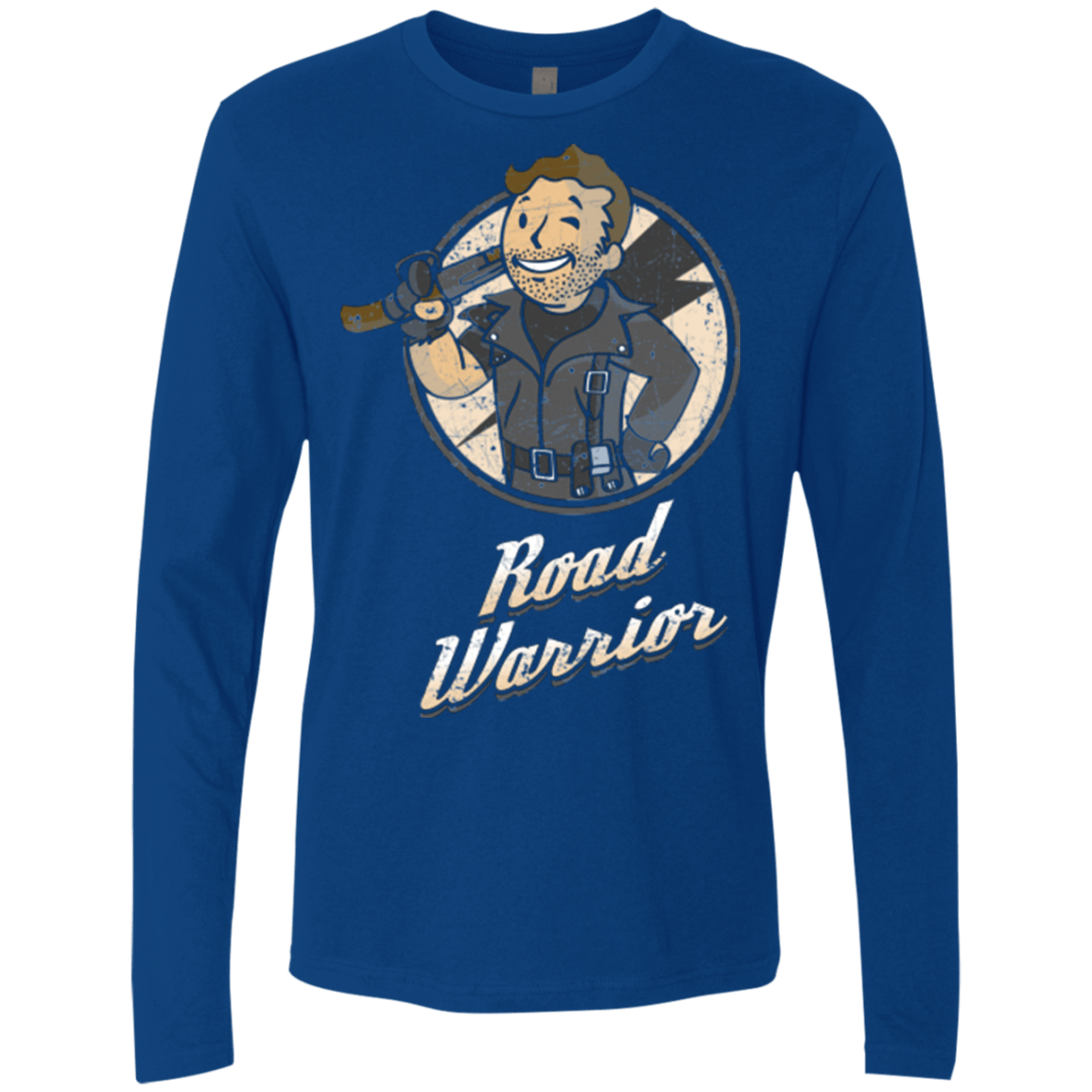 T-Shirts Royal / Small Road Warrior Men's Premium Long Sleeve
