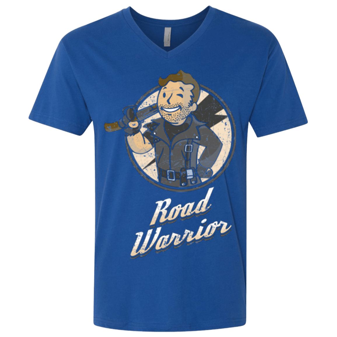 T-Shirts Royal / X-Small Road Warrior Men's Premium V-Neck