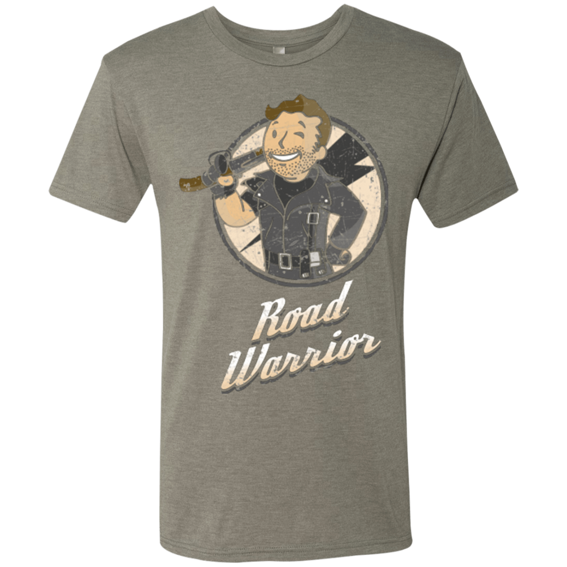 T-Shirts Venetian Grey / Small Road Warrior Men's Triblend T-Shirt