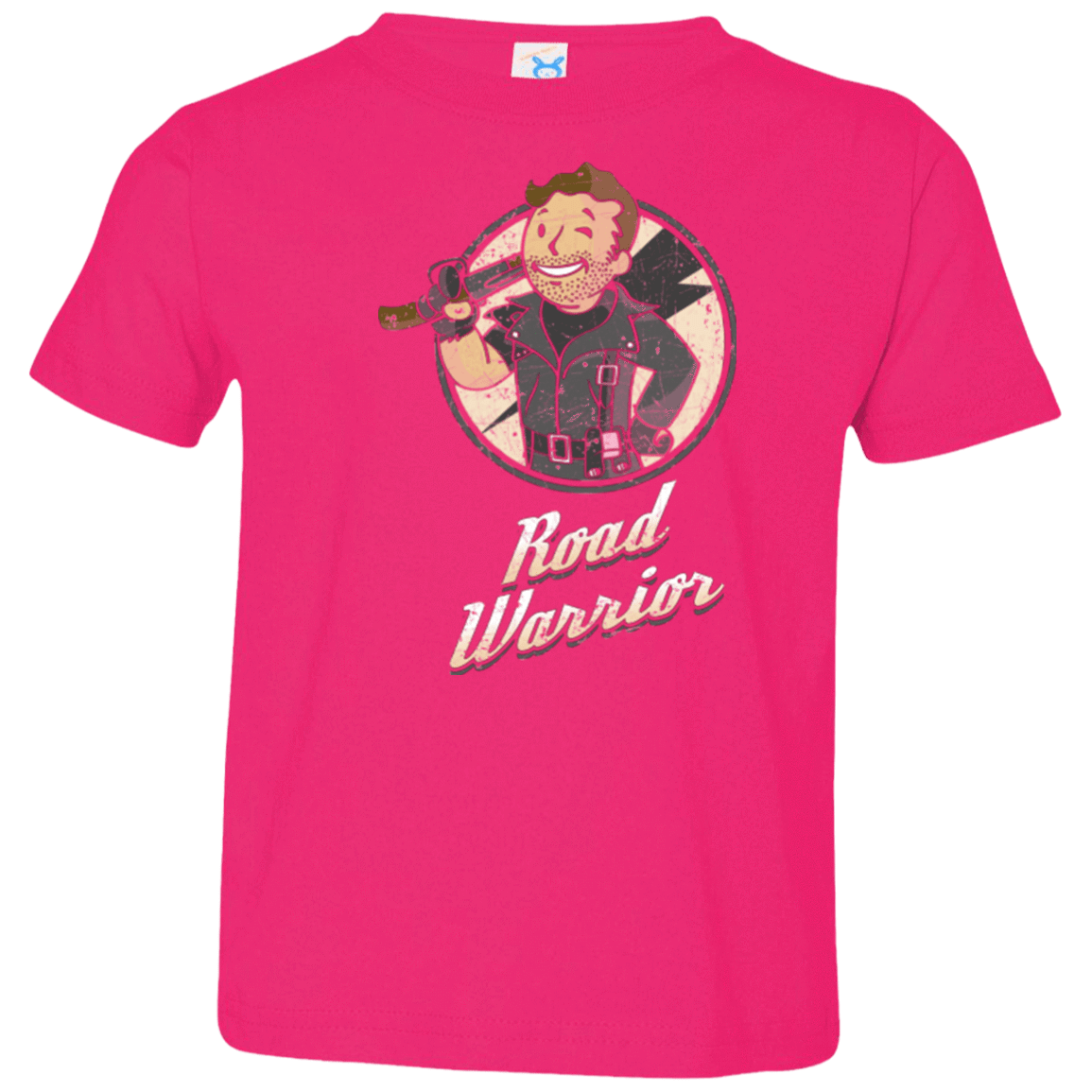 T-Shirts Hot Pink / 2T Road Warrior Toddler Premium T-Shirt